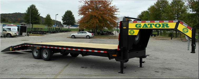 Gooseneck flat bed trailer for sale14k  Carlisle County, Kentucky